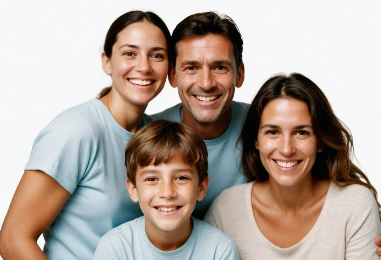 Familia feliz